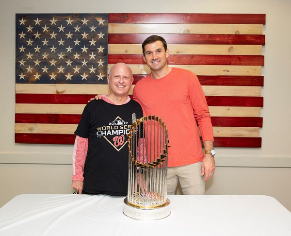 Giant 8ft Wood American Flag **PICKUP OR LOCAL DELIVERY ONLY**